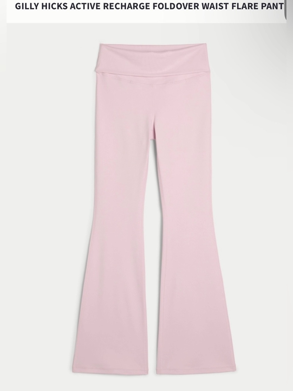 Gilly Hicks Active Recharge Foldover Waist Flare Leggings 💗 Size XS Short